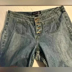 Size 16 Vintage Venezia Jeans— Button Fly